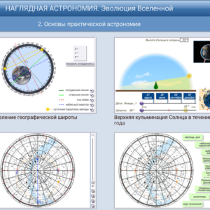 2.12.АСТРО.1 Интерактивное наглядное пособие. Наглядная астрономия. Эволюция Вселенной.