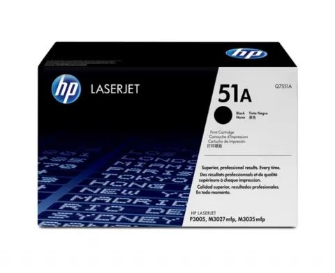 Картридж лазерный HP <Q7551A> для LJ P3005/M3035mpf/M3027mpf (6500 стр.) черный Картридж лазерный HP для LJ P3005/M3035mpf/M3027mpf (6500 стр.) черный