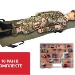 Манекен для оказания первой помощи при травмах "Слава-2"