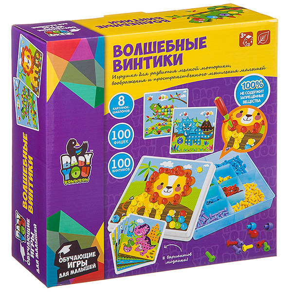 Мозаика для малышей Bondibon Мозаика для малышей Bondibon
