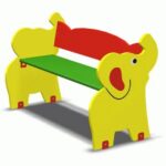 Скамейка детская Слоники