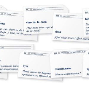 ТемКарт. Испанский язык. Тематические карточки для запоминания слов и словосочетаний